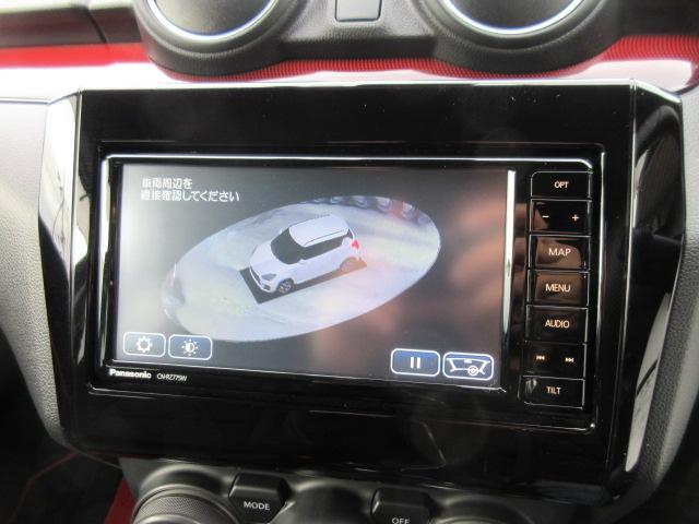 スイフトスポーツ ベースグレード　６速ＭＴ　・セーフティサポート　ワンオーナー　純正ナビ　フルセグＴＶ　全周囲カメラ　ＥＴＣ　前後ドラレコ　リアコーナーセンサー　シートヒーター　レーンキープ　クルコン　レークル　キセノン　純正１７アルミ（23枚目）