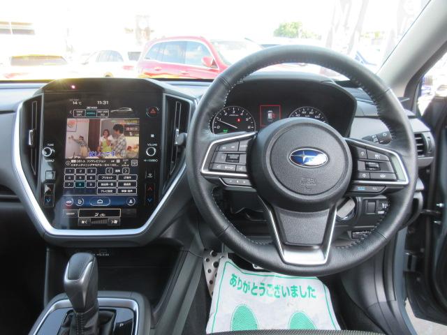 クロストレック リミテッド　４ＷＤ　・純正１１．６型スターリンクＤＡ　フルセグＴＶ　全周囲カメラ　ドラレコ　ＥＴＣ　シートヒーター　ステアリングヒーター　パワーシート　アイサイト　車両制御　走行アシスト　ＬＥＤライト　純正１８アルミ（19枚目）