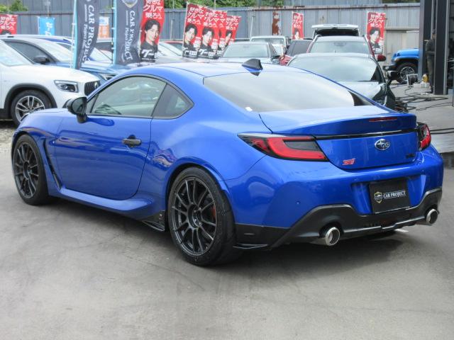 BRZ STIスポーツ 6速MT ・SSRII18アルミ ブレンボキャリパー STiエアロ 半革 シートヒーター ヘッドライトスモークフィルム STIハンドルプロテクトガード 純正9型ナビ フルセグTV Bカメラ ETC アイサイト(12枚目)