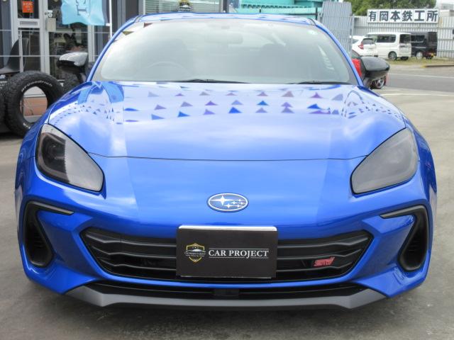 BRZ STIスポーツ 6速MT ・SSRII18アルミ ブレンボキャリパー STiエアロ 半革 シートヒーター ヘッドライトスモークフィルム STIハンドルプロテクトガード 純正9型ナビ フルセグTV Bカメラ ETC アイサイト(13枚目)