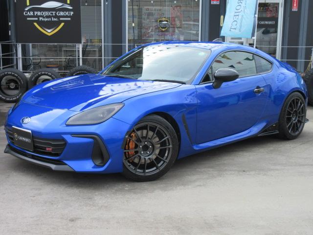 BRZ STIスポーツ 6速MT ・SSRII18アルミ ブレンボキャリパー STiエアロ 半革 シートヒーター ヘッドライトスモークフィルム STIハンドルプロテクトガード 純正9型ナビ フルセグTV Bカメラ ETC アイサイト(34枚目)