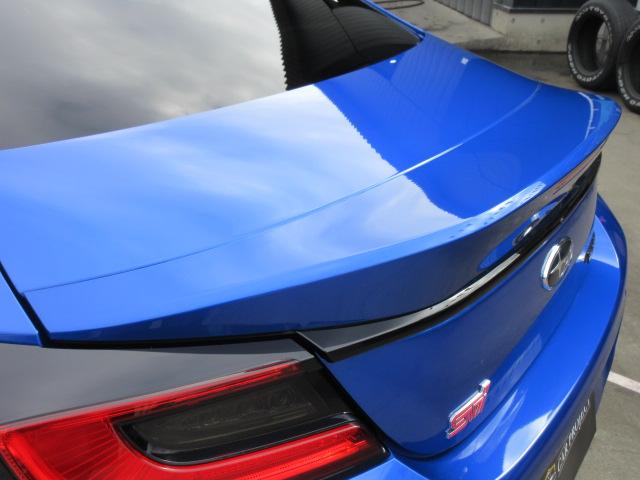 BRZ STIスポーツ 6速MT ・SSRII18アルミ ブレンボキャリパー STiエアロ 半革 シートヒーター ヘッドライトスモークフィルム STIハンドルプロテクトガード 純正9型ナビ フルセグTV Bカメラ ETC アイサイト(54枚目)