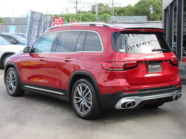 ＧＬＢ ＧＬＢ３５　４マチック　７人乗　・ＡＭＧレザーエクスクルーシブ　パノラミクススライディングルーフ　純正ワイドナビＴＶ　全周囲カメラ　赤黒本革シート　シートヒーター　電動ゲート　アクティブブレーキアシスト　ＢＳＭ　純正ＡＭＧ１９アルミ（14枚目）