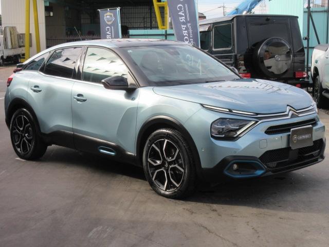 E-C4 シャイン ・電気自動車 サンルーフ 黒本革シート シートヒーター マッサージ機能 ステアリングヒーター BSM レークル アクティブセーフティブレーキ 疲労検知 アンビエンテライト 前後ソナー 純正18アルミ(10枚目)