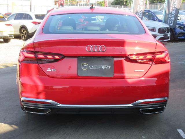 Ａ５スポーツバック ４５ＴＦＳＩクワトロ　Ｓライン　４ＷＤ　・純正８．３型ナビ　フルセグＴＶ　全周囲カメラ　ＥＴＣ２．０　ワイヤレス充電　半革シート　シートヒーター　電動トランク　ステアリングヒーター　ドライバーアシスト　バーチャルコックピット　ＬＥＤライト（15枚目）