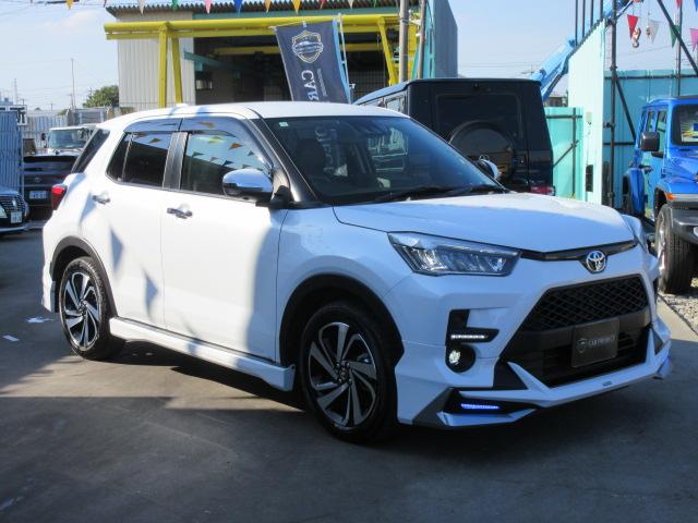 ライズ Ｚ　・モデリスタフルエアロ＆マフラーカッター　純正９型ナビ　フルセグＴＶ　全周囲カメラ　ＥＴＣ２．０　ドラレコ　革調シートカバー　シートヒーター　レークル　衝突警報　スマートアシスト　純正１７アルミ（10枚目）