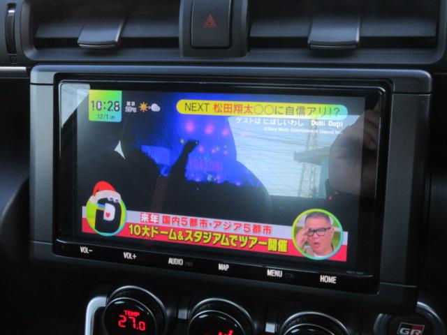 GR86 RZ 6速MT ・ワンオーナー 純正9型ナビ フルセグTV Bカメラ ETC ドラレコ ハーフレザーシート シートヒーター GRフルエアロ&トランクスポイラー&サスペンション&スポーツマフラー 純正18アルミ(31枚目)