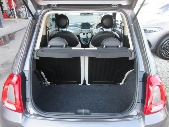 500 ツインエア ドルチェヴィータ ・ターボ ガラスルーフ 純正ディスプレイオーディオ リアソナー ETC ブラック×ホワイトハーフレザー クルーズコントロール 純正15AW Bluetooth USB マニュアルモード パドルシフト(21枚目)