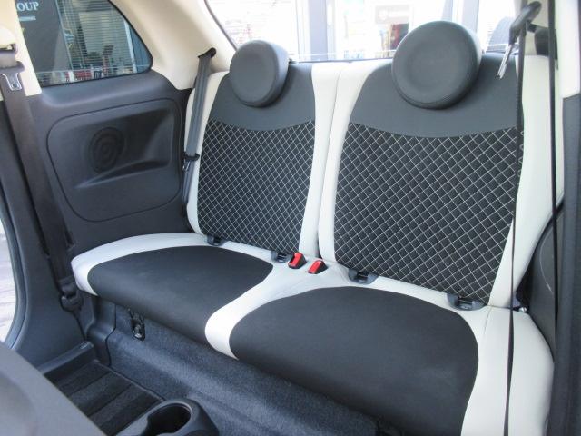 500 ツインエア ドルチェヴィータ ・ターボ ガラスルーフ 純正ディスプレイオーディオ リアソナー ETC ブラック×ホワイトハーフレザー クルーズコントロール 純正15AW Bluetooth USB マニュアルモード パドルシフト(37枚目)