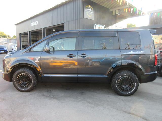 デリカD:5 ジャスパーDT 4WD 4WD アルパイン11型ナビ ハーフレザーシート 両側自動ドア 電動テールゲート シートヒーター ステアリングヒーター 100V電源 社外16インチアルミ BFグッドリッチタイヤ クルコン デカール(37枚目)