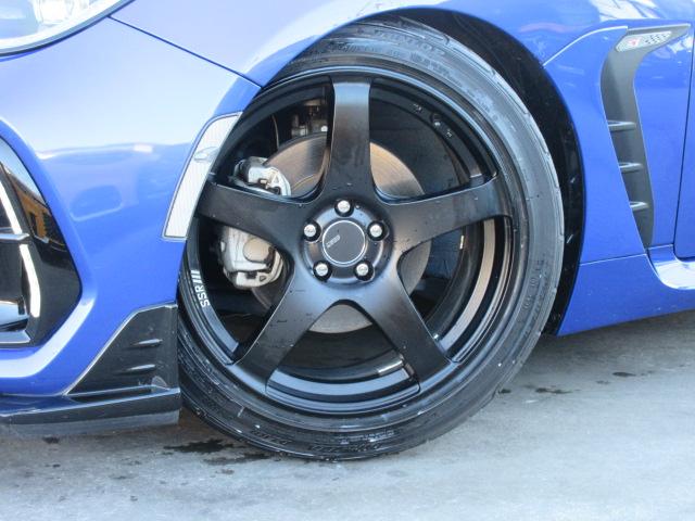 BRZ S 6速MT STIフルエアロ SSR18AW STIタワーバー&リアディフューザー OPトランクスポイラー HKS車高調 STIシフトノブ&エンジンスイッチ LEDライナー 純正9型ナビ&TV&Bカメラ(19枚目)
