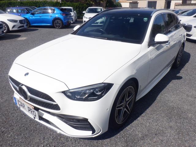 Cクラスステーションワゴン C180ステーションワゴンアバンギャルドAMGライン レーダーセーフティ サンルーフ HUD ナビ TV 360度カメラ パーキングアシスト 電動シート ヒーター 電動Rゲート ACC 衝突軽減 LED ETC USB Bluetooth ワイヤレス充電(2枚目)