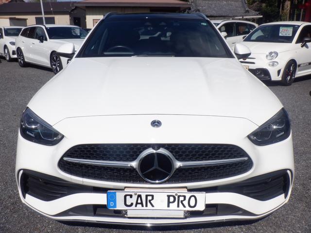 Cクラスステーションワゴン C180ステーションワゴンアバンギャルドAMGライン レーダーセーフティ サンルーフ HUD ナビ TV 360度カメラ パーキングアシスト 電動シート ヒーター 電動Rゲート ACC 衝突軽減 LED ETC USB Bluetooth ワイヤレス充電(3枚目)