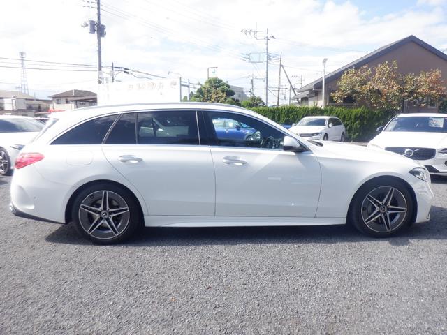 Cクラスステーションワゴン C180ステーションワゴンアバンギャルドAMGライン レーダーセーフティ サンルーフ HUD ナビ TV 360度カメラ パーキングアシスト 電動シート ヒーター 電動Rゲート ACC 衝突軽減 LED ETC USB Bluetooth ワイヤレス充電(5枚目)