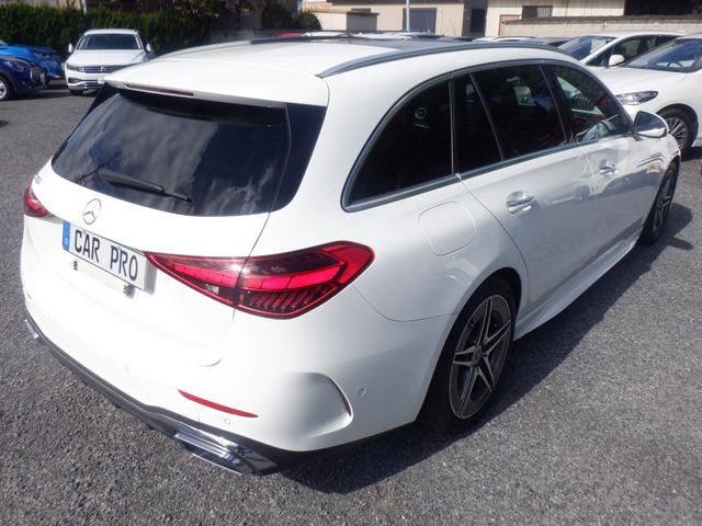 Cクラスステーションワゴン C180ステーションワゴンアバンギャルドAMGライン レーダーセーフティ サンルーフ HUD ナビ TV 360度カメラ パーキングアシスト 電動シート ヒーター 電動Rゲート ACC 衝突軽減 LED ETC USB Bluetooth ワイヤレス充電(6枚目)