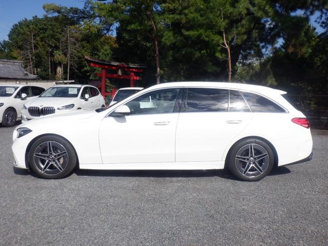 Cクラスステーションワゴン C180ステーションワゴンアバンギャルドAMGライン レーダーセーフティ サンルーフ HUD ナビ TV 360度カメラ パーキングアシスト 電動シート ヒーター 電動Rゲート ACC 衝突軽減 LED ETC USB Bluetooth ワイヤレス充電(9枚目)