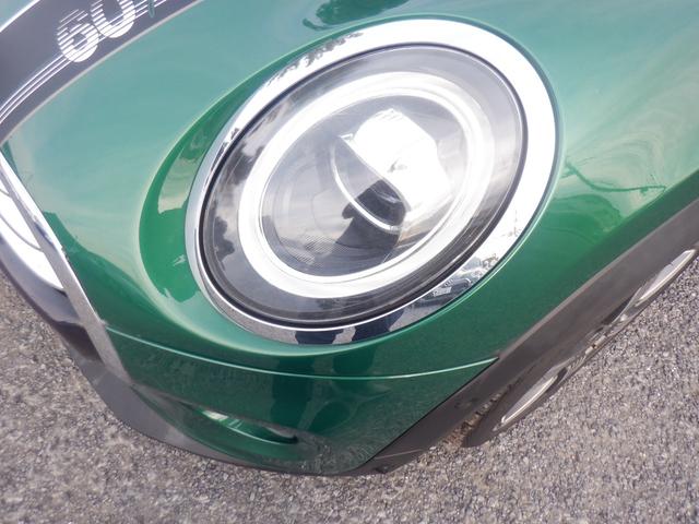 MINI クーパー 60イヤーズエディション 3ドア インテリジェントセーフティ 茶革 シートヒーター 純正ナビ バックカメラソナー 衝突軽減 クルコン パーキングアシスト スマートキー LEDライト ETC 音楽インポート USB Bluetooth(10枚目)