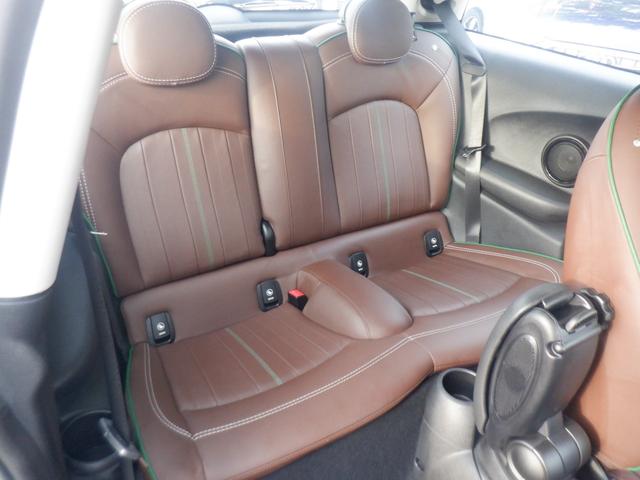 MINI クーパー 60イヤーズエディション 3ドア インテリジェントセーフティ 茶革 シートヒーター 純正ナビ バックカメラソナー 衝突軽減 クルコン パーキングアシスト スマートキー LEDライト ETC 音楽インポート USB Bluetooth(18枚目)