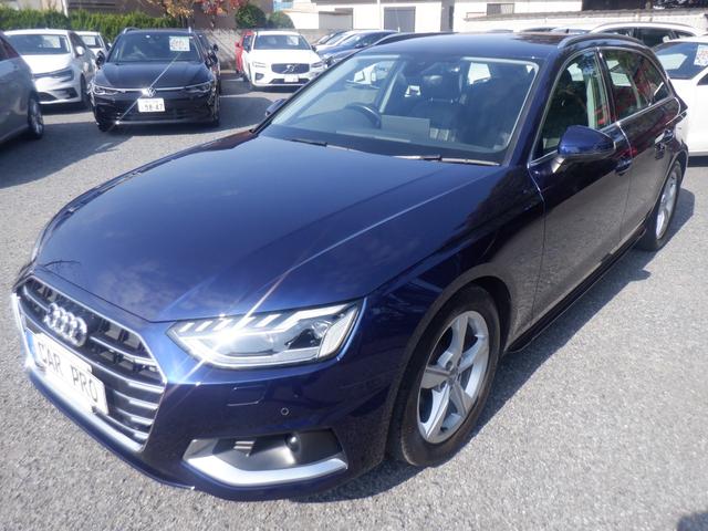 Ａ４アバント ３５ＴＦＳＩ　アドバンスド　アウディプレセンス　ＬＥＤ　ＡＣＣ　３６０度カメラ　パーキングアシスト　衝突軽減　ナビＴＶ　電動シートヒーター　電動Ｒゲート　ＥＴＣ　ディスプレイオーディオ　ａｐｐｌｅＣａｒＰｌａｙ　ＵＳＢ　ブルートゥース　パドルシフト（2枚目）