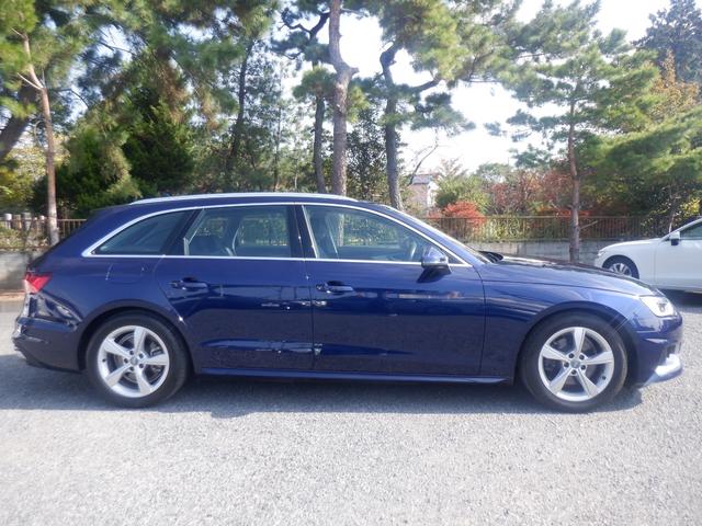 Ａ４アバント ３５ＴＦＳＩ　アドバンスド　アウディプレセンス　ＬＥＤ　ＡＣＣ　３６０度カメラ　パーキングアシスト　衝突軽減　ナビＴＶ　電動シートヒーター　電動Ｒゲート　ＥＴＣ　ディスプレイオーディオ　ａｐｐｌｅＣａｒＰｌａｙ　ＵＳＢ　ブルートゥース　パドルシフト（5枚目）