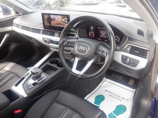 Ａ４アバント ３５ＴＦＳＩ　アドバンスド　アウディプレセンス　ＬＥＤ　ＡＣＣ　３６０度カメラ　パーキングアシスト　衝突軽減　ナビＴＶ　電動シートヒーター　電動Ｒゲート　ＥＴＣ　ディスプレイオーディオ　ａｐｐｌｅＣａｒＰｌａｙ　ＵＳＢ　ブルートゥース　パドルシフト（13枚目）