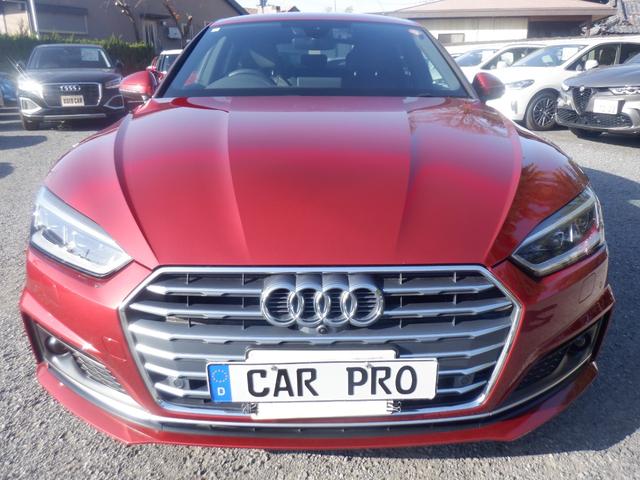 Ａ５スポーツバック ４０ＴＦＳＩスポーツ　Ｓライン　アウディプレセンス　バーチャルコックピット　ＬＥＤ　ＡＣＣ　衝突軽減　電動シート・ヒーター　ナビ　ＴＶ　３６０度カメラ　ソナー　パーキングアシスト　電動Ｒゲート　ＣＤ録音　ＤＶＤ　ＵＳＢ　Ｂｌｕｅｔｏｏｔｈ　パドルシフト（3枚目）