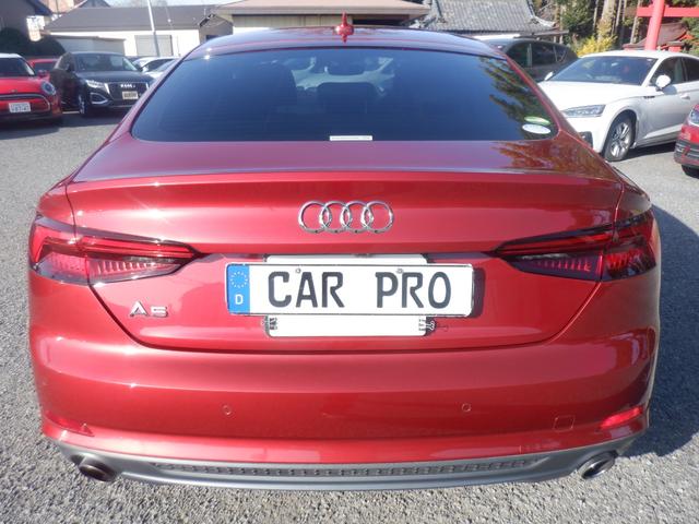 Ａ５スポーツバック ４０ＴＦＳＩスポーツ　Ｓライン　アウディプレセンス　バーチャルコックピット　ＬＥＤ　ＡＣＣ　衝突軽減　電動シート・ヒーター　ナビ　ＴＶ　３６０度カメラ　ソナー　パーキングアシスト　電動Ｒゲート　ＣＤ録音　ＤＶＤ　ＵＳＢ　Ｂｌｕｅｔｏｏｔｈ　パドルシフト（7枚目）
