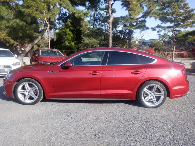 Ａ５スポーツバック ４０ＴＦＳＩスポーツ　Ｓライン　アウディプレセンス　バーチャルコックピット　ＬＥＤ　ＡＣＣ　衝突軽減　電動シート・ヒーター　ナビ　ＴＶ　３６０度カメラ　ソナー　パーキングアシスト　電動Ｒゲート　ＣＤ録音　ＤＶＤ　ＵＳＢ　Ｂｌｕｅｔｏｏｔｈ　パドルシフト（9枚目）