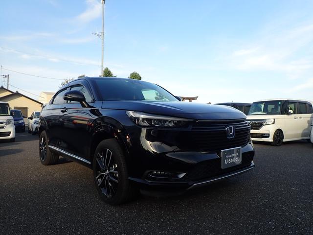 ヴェゼル ｅ：ＨＥＶＺ　１オーナー　Ｒカメラ　フルセグテレビ　スマ－トキ－　ＥＴＣ車載器　アクティブクルーズ　サイドエアバッグ　ナビＴＶ　フルオートエアコン　横滑り防止　キーフリーシステム　４ＷＤ車　禁煙　ＬＥＤヘッドライト（6枚目）