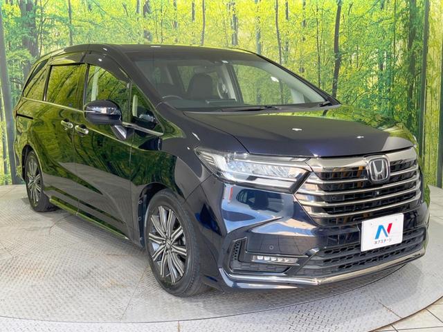 オデッセイ アブソルート　純正１０インチナビ　後席モニター　全周囲カメラ　ホンダセンシング　ジェスチャーコントロール付両側電動スライドドア　ＬＥＤヘッドランプ　ＬＥＤフォグランプ　純正１７インチアルミ　パワーシート　ＥＴＣ（17枚目）