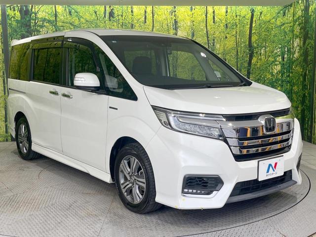 ステップワゴンスパーダ スパーダハイブリッド　Ｇ　ホンダセンシング　禁煙車　フリップダウンモニター　両側電動スライドドア　純正ナビ　バックカメラ　ホンダセンシング　アダプティブクルーズ　ＥＴＣ　Ｂｌｕｅｔｏｏｔｈ　フルセグ　ドラレコ　ＬＥＤヘッド　純正１６インチアルミ（17枚目）