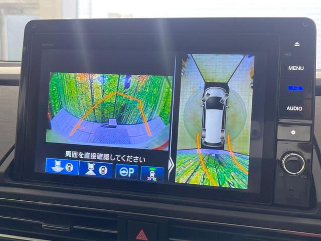 オデッセイハイブリッド ｅ：ＨＥＶアブソルート・ＥＸ　禁煙車　純正１０型ナビ　全周囲カメラ　黒革シート　両側電動スライドドア　ホンダセンシング　アダプティブクルーズ　ＥＴＣ２．０　ドラレコ　シートヒーター　電動リアゲート　ＬＥＤヘッドライト　１００Ｖ電源（4枚目）