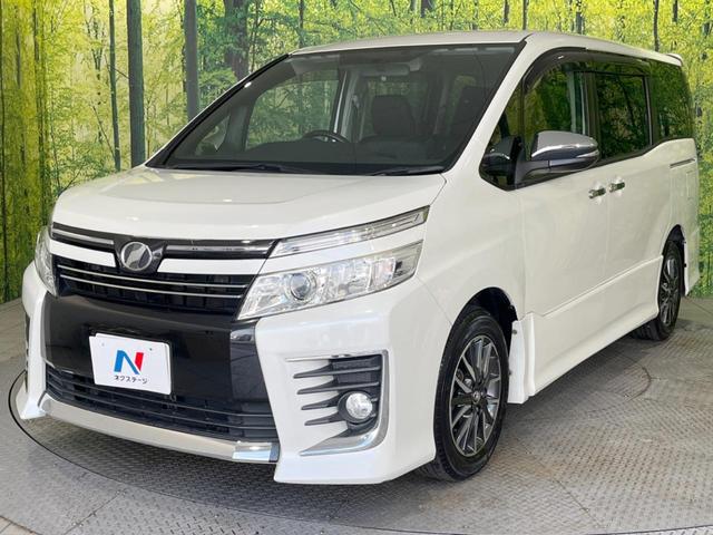 ヴォクシー ＺＳ　煌　純正ＳＤナビ　両側電動スライドドア　禁煙車　ＬＥＤヘッドランプ　アイドリングストップ　１６インチアルミ　スマートキー　デュアルオートエアコン　革巻ステアリングホイール　エアロバンパー（46枚目）