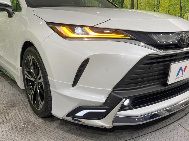 ハリアー Ｇ　モデリスタフルエアロ　モデリスタ２０インチアルミ　ローダウン　禁煙車　１２．３型ＤＡ　デジタルインナーミラー　ＢＳＭ　ハーフレザーシート　パワーバックドア　ＬＥＤヘッドランプ　パワーシート（12枚目）