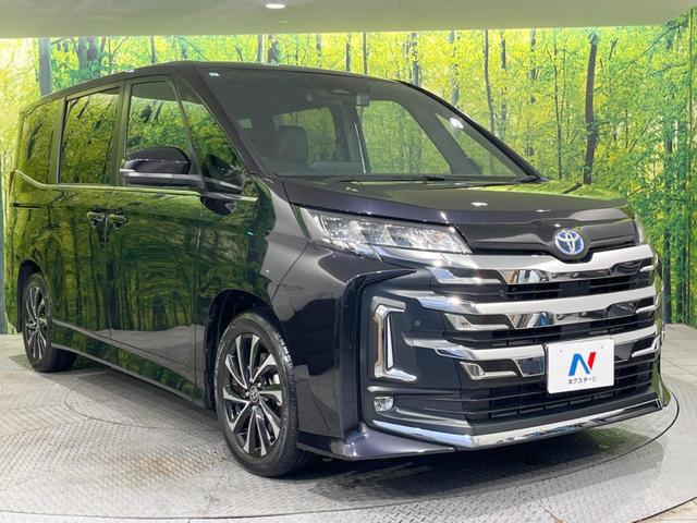 ノア ハイブリッドＳ－Ｚ　禁煙車　純正１０．５型ナビ付ＤＡ　快適利便パッケージ　ユニバーサルステップ　ＢＳＭ　両側電動スライドドア　セーフティセンス　レーダークルーズ　ＥＴＣ２．０　ドラレコ　ハーフレザーシート　電動リアゲート（17枚目）