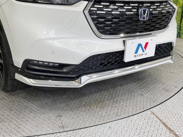 ヴェゼル ｅ：ＨＥＶ　Ｚ　純正エアロ　９型メーカーナビ　バックカメラ　ホンダセンシング　レーダークルーズ　ＢＳＭ　禁煙車　電動リアゲート　ハーフレザーシート　シートヒーター　ドラレコ　コーナーセンサー　ＬＥＤヘッド／フォグ（3枚目）