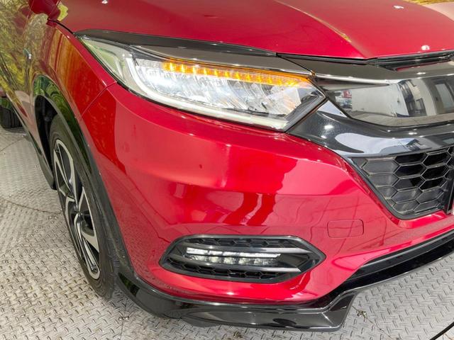 ヴェゼル ハイブリッドＲＳ・ホンダセンシング　禁煙車　純正８型ナビ　バックカメラ　ホンダセンシング　アダプティブクルーズ　ＥＴＣ　Ｂｌｕｅｔｏｏｔｈ　フルセグ　ドラレコ　ハーフレザーシート　シートヒーター　ＬＥＤヘッドライト　純正１８インチＡＷ（12枚目）