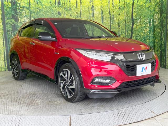 ヴェゼル ハイブリッドＲＳ・ホンダセンシング　禁煙車　純正８型ナビ　バックカメラ　ホンダセンシング　アダプティブクルーズ　ＥＴＣ　Ｂｌｕｅｔｏｏｔｈ　フルセグ　ドラレコ　ハーフレザーシート　シートヒーター　ＬＥＤヘッドライト　純正１８インチＡＷ（16枚目）