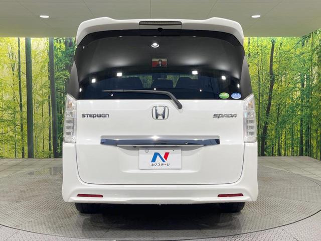 ステップワゴンスパーダ Z 後席モニター 両側電動スライドドア 純正9型ナビ バックカメラ 禁煙車 クルコン 前後ドラレコ スマートキー HIDヘッド ビルトインETC オートライト オートエアコン 純正16インチAW(16枚目)