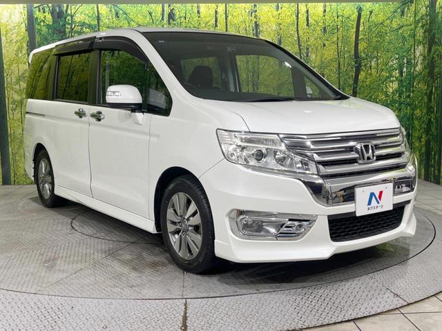 ステップワゴンスパーダ Z 後席モニター 両側電動スライドドア 純正9型ナビ バックカメラ 禁煙車 クルコン 前後ドラレコ スマートキー HIDヘッド ビルトインETC オートライト オートエアコン 純正16インチAW(17枚目)