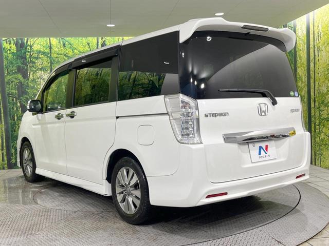 ステップワゴンスパーダ Z 後席モニター 両側電動スライドドア 純正9型ナビ バックカメラ 禁煙車 クルコン 前後ドラレコ スマートキー HIDヘッド ビルトインETC オートライト オートエアコン 純正16インチAW(50枚目)