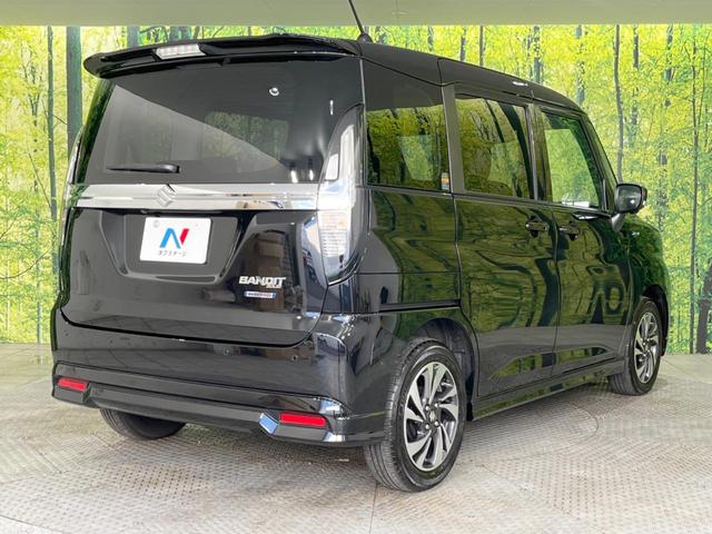 ソリオバンディット ハイブリッドMV 禁煙車 メーカー純正9型ナビ 全周囲カメラ 両側電動スライドドア セーフティサポート アダプティブクルーズ Bluetooth フルセグ シートヒーター LEDヘッドライト 純正15インチAW HUD(17枚目)