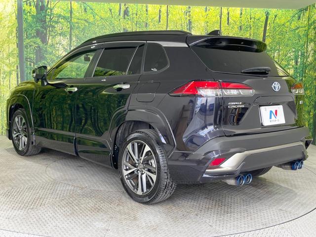 カローラクロス ハイブリッド Z モデリスタフルエアロ 純正9型ナビ付DA バックカメラ セーフティセンス レーダークルーズ 禁煙車 電動リアゲート ハーフレザーシート パワーシート シートヒーター 前後ドラレコ コーナーセンサー(58枚目)