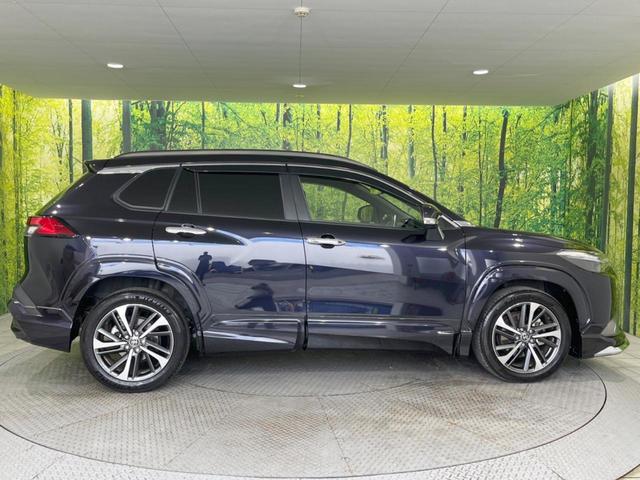 カローラクロス ハイブリッド Z モデリスタフルエアロ 純正9型ナビ付DA バックカメラ セーフティセンス レーダークルーズ 禁煙車 電動リアゲート ハーフレザーシート パワーシート シートヒーター 前後ドラレコ コーナーセンサー(60枚目)