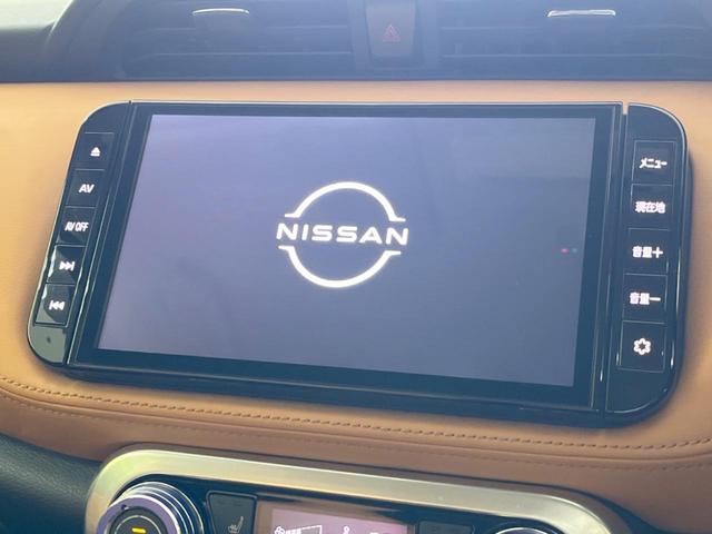 キックス Ｘ　ツートーンインテリアエディション　純正フルエアロ　純正９型ＳＤナビ　全周囲カメラ　エマージェンシーブレーキ　プロパイロット　デジタルインナーミラー　禁煙車　コーナーセンサー　シートヒーター　ＬＥＤヘッド／フォグ　２トーン合皮シート（3枚目）