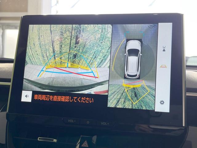 カローラクロス ハイブリッド Z ガラスルーフ 10.5型ナビ 全周囲カメラ セーフティセンス レーダークルーズ BSM 禁煙車 電動リアゲート ハーフレザーシート パワーシート ドラレコ コーナーセンサー スマートキー(5枚目)