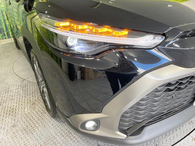 カローラクロス ハイブリッド Z ガラスルーフ 10.5型ナビ 全周囲カメラ セーフティセンス レーダークルーズ BSM 禁煙車 電動リアゲート ハーフレザーシート パワーシート ドラレコ コーナーセンサー スマートキー(12枚目)