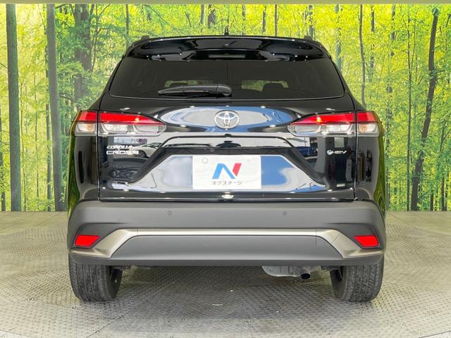 カローラクロス ハイブリッド Z ガラスルーフ 10.5型ナビ 全周囲カメラ セーフティセンス レーダークルーズ BSM 禁煙車 電動リアゲート ハーフレザーシート パワーシート ドラレコ コーナーセンサー スマートキー(15枚目)