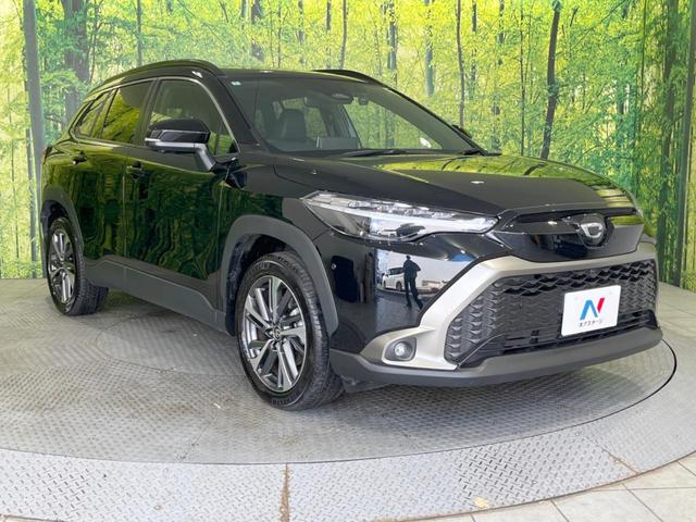 カローラクロス ハイブリッド Z ガラスルーフ 10.5型ナビ 全周囲カメラ セーフティセンス レーダークルーズ BSM 禁煙車 電動リアゲート ハーフレザーシート パワーシート ドラレコ コーナーセンサー スマートキー(16枚目)