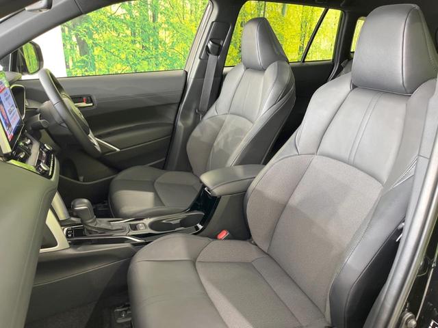 カローラクロス ハイブリッド Z ガラスルーフ 10.5型ナビ 全周囲カメラ セーフティセンス レーダークルーズ BSM 禁煙車 電動リアゲート ハーフレザーシート パワーシート ドラレコ コーナーセンサー スマートキー(50枚目)